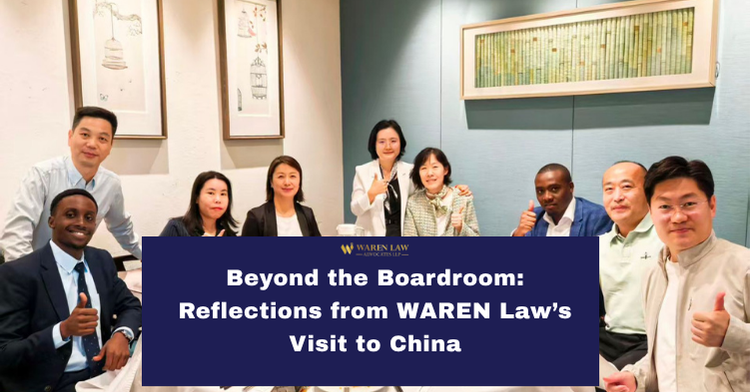 Beyond the Boardroom: Reflections from WAREN Law’s Visit to China