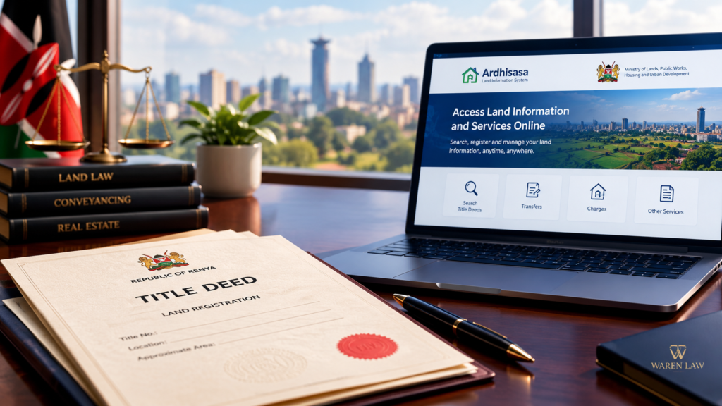 Land registry Kenya and digital property registration