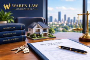 Conveyancing lawyer in Kenya helping with property purchase